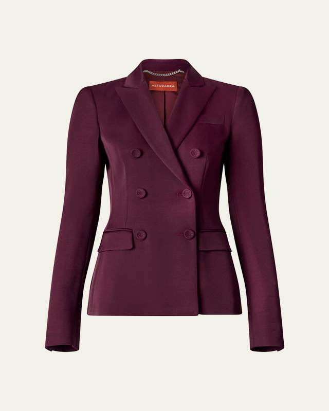 Indiana Double-Breasted Wool Jacket